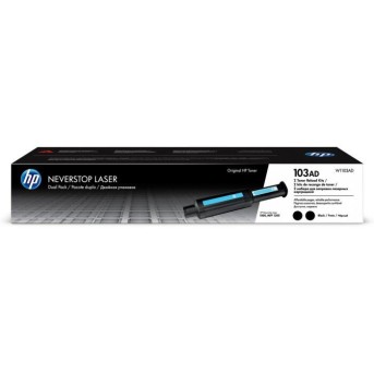 Заправочное устройство HP 103AD W1103AD с ориг. тонером для заправки принтеров HP Neverstop Laser (2 шт. в упаковке) - Metoo (1)