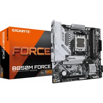 Сист.плата Gigabyte B850M FORCE, B850, AM5, 2xDDR5, 2xPCI-E x16, M2, SATA, DP, HDMI, BOX в Metoo.kz - Metoo (1)