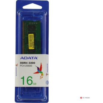 ОЗУ для ноутбука ADATA 16Gb/<wbr>3200MHz DDR4 SO-DIMM, CL22, 1.2v, AD4S320016G22-SGN - Metoo (1)