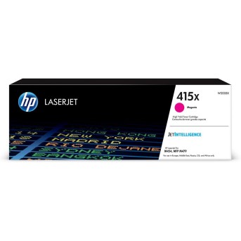 Картридж лазерный HP 415X LaserJet Magenta , W2033X в Metoo.kz - Metoo (1)