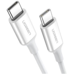 Кабель UGREEN US264 USB 2.0 C M/<wbr>M ABS Cover 1.5m (White)