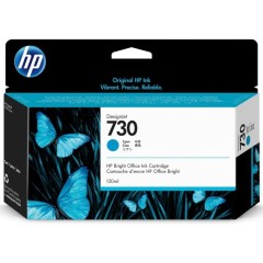 Струйный картридж HP P2V62A 730 для HP DesignJet, 130 мл, голубой
