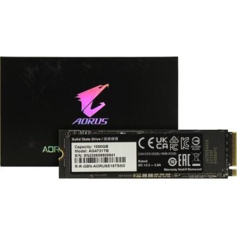 Твердотельный накопитель Gigabyte AORUS Gen4 7300, AG4731TB, 1Tb, Read Up to 7300/<wbr>Write Up To 6000, M.2 2280 - Metoo (1)