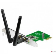 Беспроводной адаптер Wi-Fi ASUS PCE-N15 с интерфейсом PCI Express, 802.11 b/g/n, 300Mbps, 90-IG1U003M00-0PA0