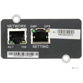Сетевая карта Ippon NMC SNMP II card для ИБП, RJ-45 Ethernet 10/<wbr>100Mbit - Metoo (2)