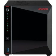Сетевое хранилище ASUSTOR AS5404T, 4 Bay NAS, Quad-Core 2.0GHz CPU, Dual 2.5GbE Ports, 4GB DDR4, Four M.2 SSD Slots