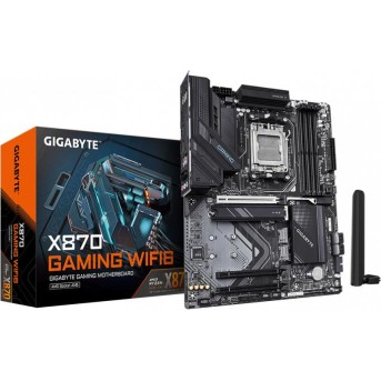 Сист.плата Gigabyte 1.0, X870, AM5, 4xDIMM DDR5, 3xPCI-E x16, 3xM.2, 4xSATA, HDMI, 2xUSB4, WIFI6, BOX - Metoo (1)