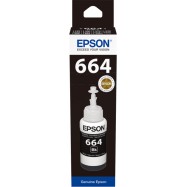 Контейнер с чернилами Epson C13T66414A L100/L200 Black ink bottle 70ml/ЖЕЛТАЯ НАКЛЕЙКА..