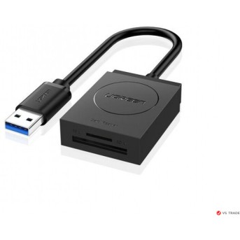 Картридер UGREEN CR127 USB 3.0 Card Reader TF+SD - Metoo (1)