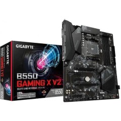Сист.плата Gigabyte B550 GAMING X V2, B550, 4xDDR4, PCI-E4 x16, 1xM.2, 4xSATA, HDMI, LAN1GbE, BOX