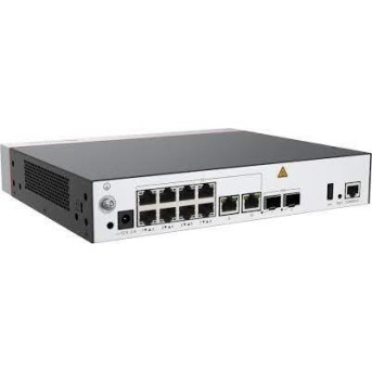 Контроллер точек доступа Huawei AC650-128AP (10x1GE ports, 2x10GE SFP+ ports, built-in 128 license Aps, 12V DC adapter) - Metoo (1)