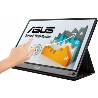 Монитор ASUS MB16AHT 15.6" IPS,Touch,16:9 FHD (1920x1080x60Hz),250cd/<wbr>m2,700:1,178/<wbr>178,5ms,2xUSB-C,mHDMI,Sp1W - Metoo (1)