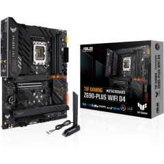 Сист. плата ASUS TUF GAMING Z690-PLUS WIFI,Z690,1700,4xDIMM DDR4,2xPCI-Ex16,2xPCI-Ex1,PCI-Ex4,4xM.2,SATA,HDMI,WIFI6E,BOX