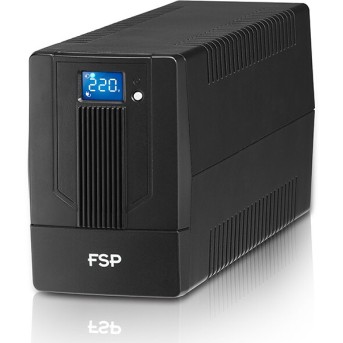 ИБП FSP iFP 1500 900W/батареи 12V 9Ahx2/2xUSB/RJ45/4 розетки Euro/ЖК дисплей в Metoo.kz - Metoo (1)