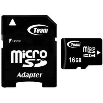 Карта памяти microSD 16Gb Team Group Elite TUSDH16GCL1003 - Metoo (1)