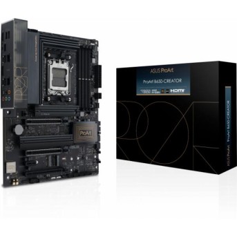Сист.плата ASUS PROART B650-CREATOR, B650, AM5, 4xDIMM DDR5, 3xPCI-E x16, PCI-Ex1, M.2, SATA, DP, HDMI, BOX - Metoo (1)