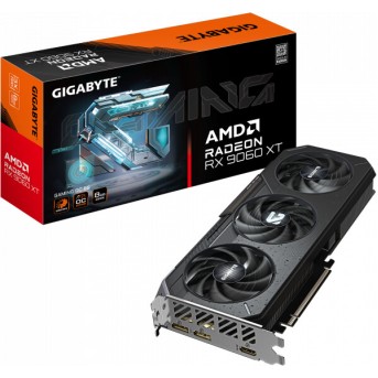 Видеокарта Gigabyte GV-R9060XTGAMING OC-8GD, 8Gb GDDR6, 128bit, HDMI, DP, BOX - Metoo (1)