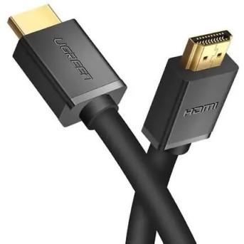 Интерфейсный кабель Ugreen HD104/10107 HDMI 2.0 папа-папа, 2 метра, Черный в Metoo.kz - Metoo (1)