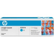 Картридж HP CC531A, голубой