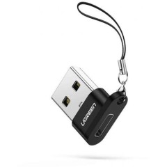 Кабель UGREEN US280 USB A(М)/<wbr>USB-C (F) Adapter (Black) 50568