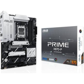 Сист.плата ASUS PRIME X870-P, X870, AM5, 4xDIMM DDR5, 3xPCI-E x16, 4xM.2, SATA, HDMI, 2xUSB 4.0, BOX - Metoo (1)