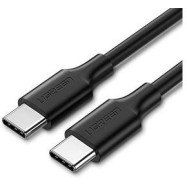Кабель UGREEN US286 USB 2.0 Type C to Type C Cable Nickel Plating 0.5m (Black)
