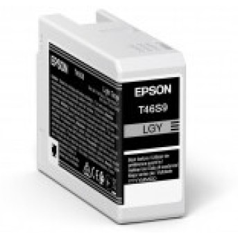 Картридж струйный Epson C13T46S900, T46S светло-серый для SC-P700 (Light Gray T46S9 ULTRACHROME PRO 10 INK) в Metoo.kz - Metoo (1)