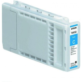 Картридж струйный Epson 350ml, SC-T3000/<wbr>T5000/<wbr>T7000, Cyan T693200 (350мл) C13T69320N - Metoo (1)