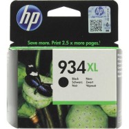 HP 934XL, Оригинальный струйный картридж HP увеличенной емкости, Черный (C2P23AE)
