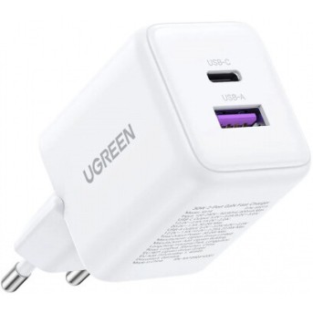 Зарядное устройство UGREEN 65015 X516 30W 1C1A GaN Fast Charger в Metoo.kz - Metoo (1)