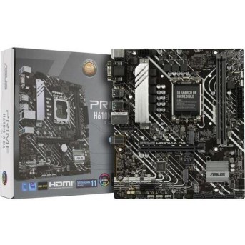 Сист.плата ASUS PRIME H610M-A D4-CSM, Z610, 1700, 2xDIMM DDR4, PCI-E x16, PCI-Ex1, 2xM.2, SATA, D-SUB, DP, HDMI, BOX - Metoo (1)