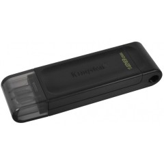 USB-Flash Kingston 128GB DT70/<wbr>128GB Black