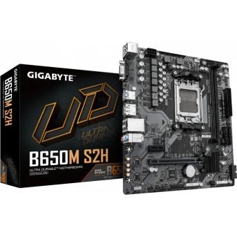 Сист.плата Gigabyte B650M S2H, B650, 4xDDR5, PCI-E4 x16, 1xPCI-E x1, 1xM.2, 4xSATA, HDMI, LAN1GbE, BOX в Metoo.kz - Metoo (1)