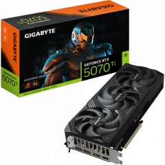 Видеокарта Gigabyte GV-N507TWF3OC-16GD, RTX 5070Ti Windforce OC, 16G GDDR7, 256bit, HDMI, DP, BOX
