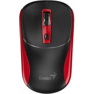 Беспроводная мышь Genius NX-7123 BLK+Red 2.4Ghz/1200dpi/Copilot/31030043402