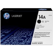 Черный картридж с тонером HP CF214A, черный