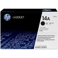 Черный картридж с тонером HP CF214A, черный
