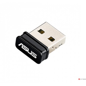Wi-Fi адаптер ASUS USB-N10 NANO, IEEE 802.11b/<wbr>g/n,150Mbps,2,4GHz - Metoo (1)