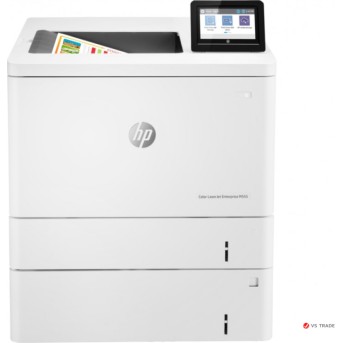 Принтер лазерный цветной HP LJ Enterprise Сolor 7ZU79A M555x, A4, 38 стр/<wbr>мин, 1ГБ, 1,2 ГГц, WIFI + доп лоток 550 листов - Metoo (1)