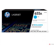 Картридж лазерный HP CF451A LaserJet 655A, оригинальный, голубой