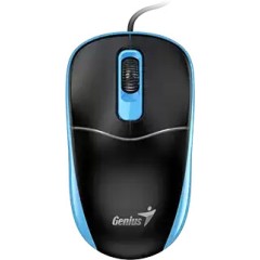 Беспроводная мышь Genius NX-7123 BLK+Blue 2.4Ghz/<wbr>1200dpi/<wbr>Copilot/<wbr>31030043401
