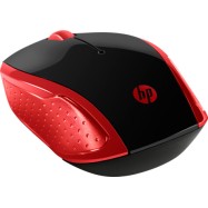 Оптическая беспроводная мышь HP 2HU82AA, 200 Empress Red, 1000 dpi, USB, 2.4 ГГц, красный..