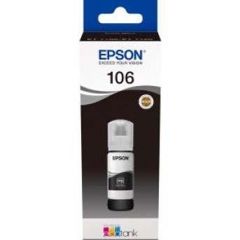 Контейнер с черными водорастворимыми фото-чернилами Epson C13T00R140 EcoTank Photo BK Ink Bottle - Metoo (1)