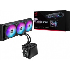 СЖО ASUS ROG Ryuo IV SLC 360 ARGB, movable curved 6.67-inch AMOLED display, 3xARGB FAN, AM5, 1700, 1851, Black, Retail