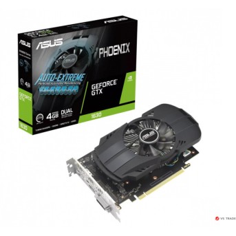 Видеокарта ASUS Phoenix GeForce GTX 1630 4GB GDDR6 EVO, 64 bit, 512 CUDA core, PCI E3.0, DVD-D, HMI, DisplayPort, BOX - Metoo (1)