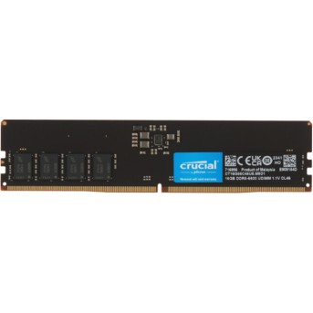 Модуль оперативной памяти Crucial PRO DIMM DDR5, 16Gb, 5600Mts, CL46, 1.1v, with Heatsink, CP16G56C46U5 в Metoo.kz - Metoo (1)