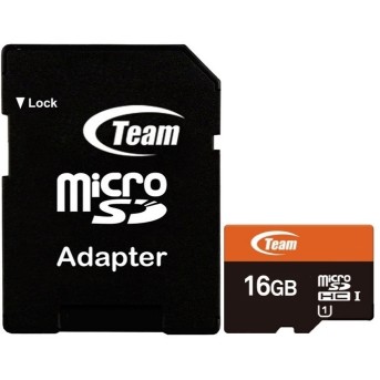 Карта памяти microSD 16Gb Team Group Elite TUSDH16GUHS03 - Metoo (1)