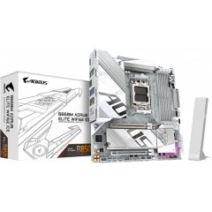 Сист.плата Gigabyte B850M A ELITE WF6E ICE, B850, 4xDDR5, PCI-E5 x16, 3xM.2, SATA6, HDMI, DPx2, Wi..