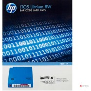 Набор наклеек Q2011A HPE LTO5 Ultrium RW Bar Code Label Pack (100 Data Labels + 10 Cleaning Labels)