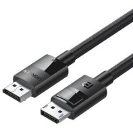 Кабель UGREEN DP114 DP 1.4 Male to Male Plastic Case Braided Cable 3m, 80393..